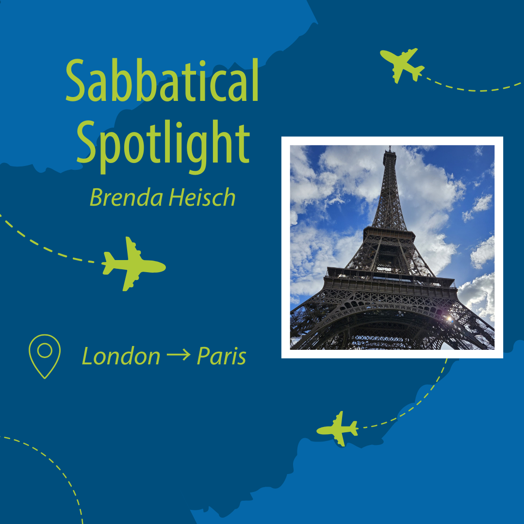 Sabbatical spotlight brenda heisch